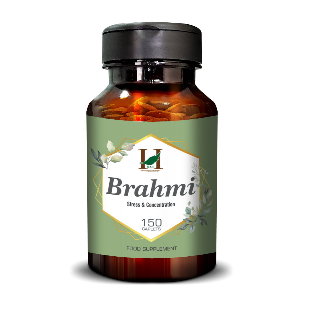 Brahmi Caplets - 750mg, 150 Counts