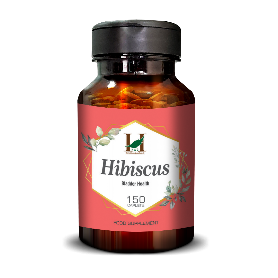 Hibiscus Caplets - 750mg, 150 Counts