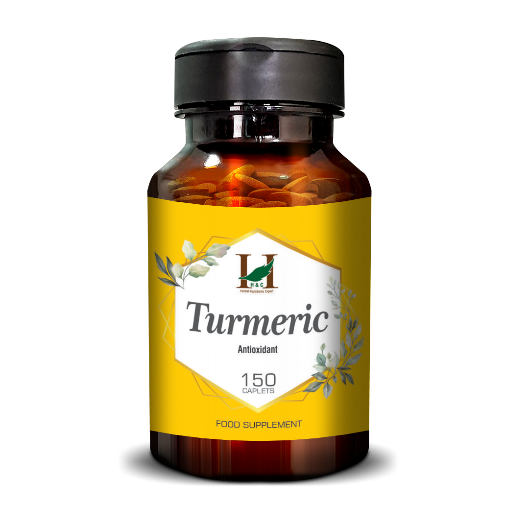 Turmeric Caplets - 750mg, 150 Counts