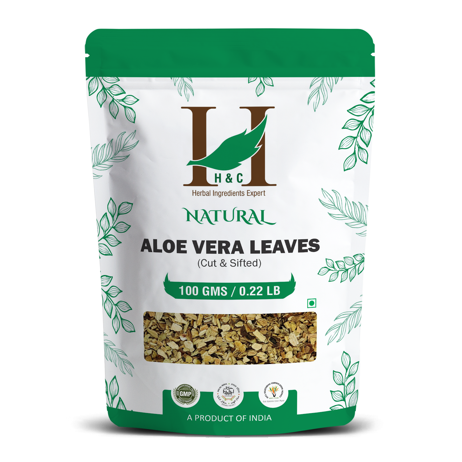Aloe Vera Cut & Sifted