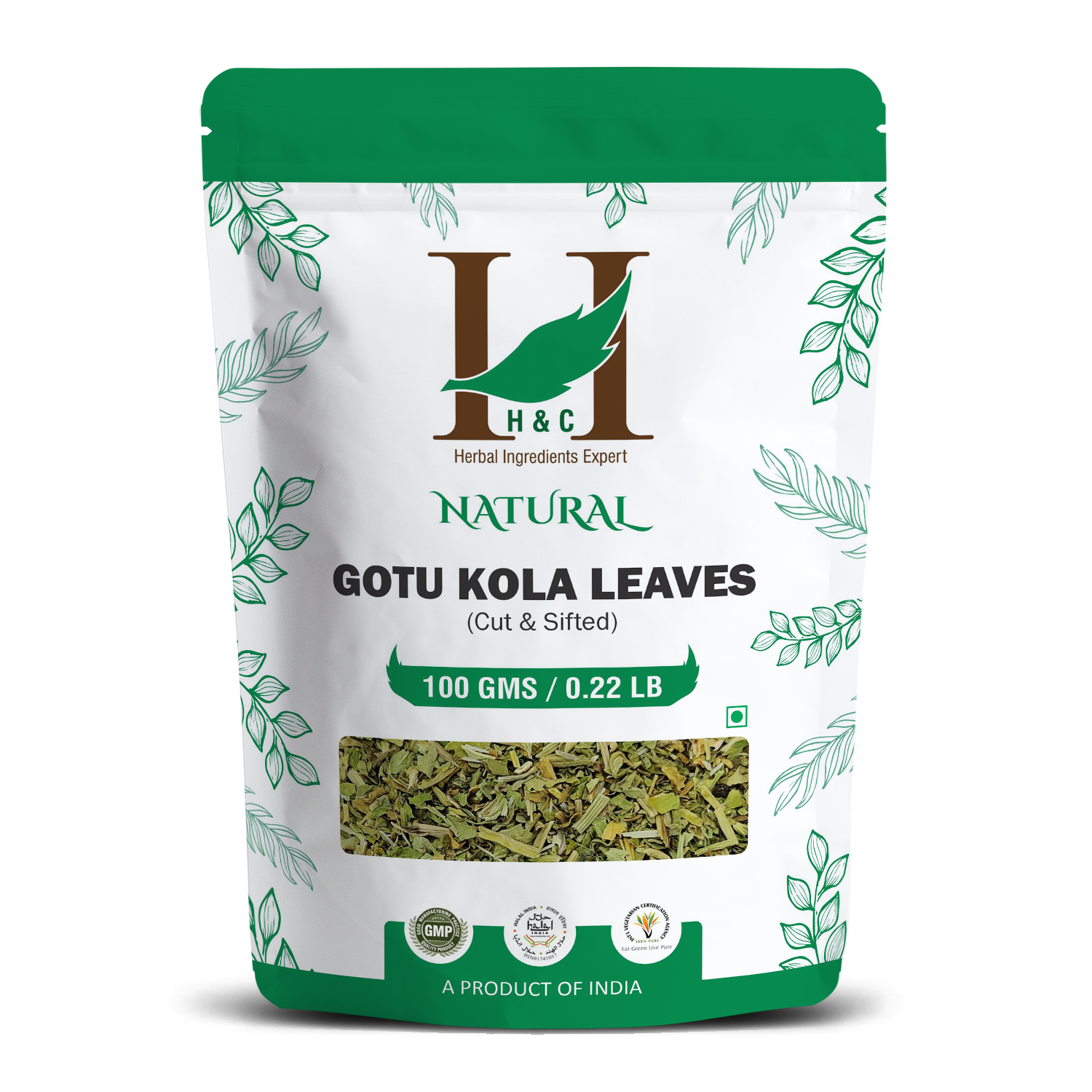 Gotu Kola Cut & Sifted