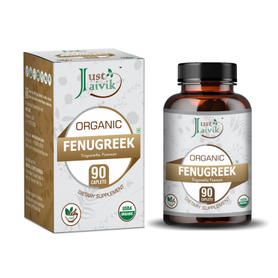 Fenugreek Caplets - 750mg, 90 counts