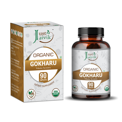 Gokhru Caplets - 750mg, 90 counts