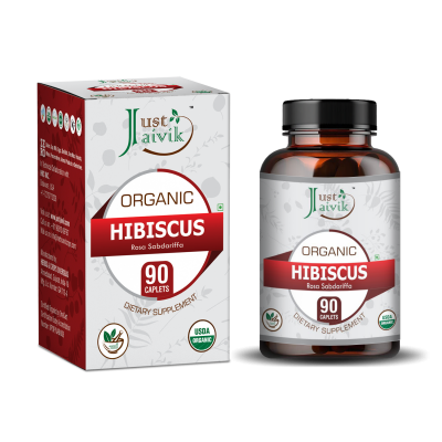 Hibiscus Caplets - 750mg, 90 counts