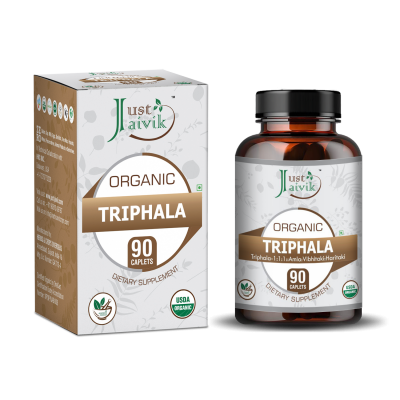 Triphala Caplets - 750mg, 90 counts