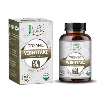 Vibhitaki Caplets - 750mg, 90 counts