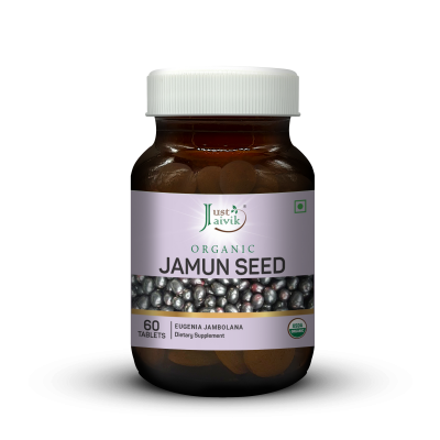 Jamun Seed Tablets - 600mg, 60 tablets