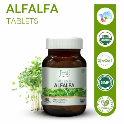Alfalfa Tablets - 600mg, 60 tablets-2