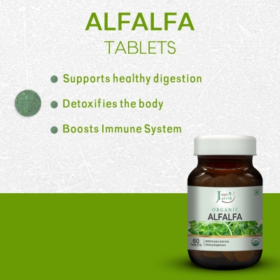 Alfalfa Tablets - 600mg, 60 tablets-4