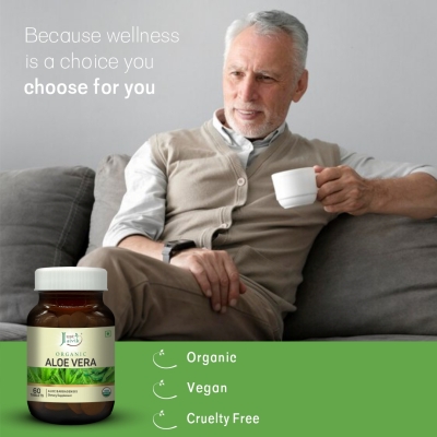 Aloe Vera Tablets - 600mg, 60 tablets-3