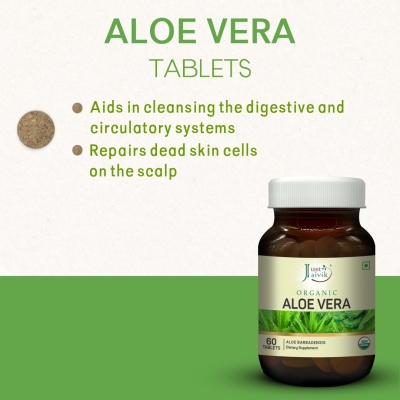 Aloe Vera Tablets - 600mg, 60 tablets-4