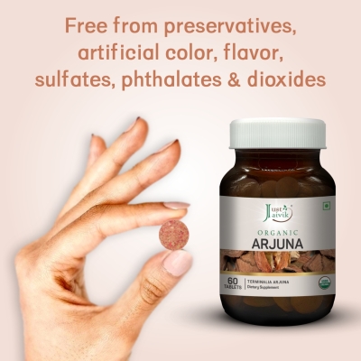 Arjuna Tablets - 600mg, 60 tablets-5