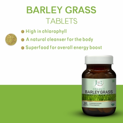 Barley Grass Tablets - 600mg, 60 tablets-4