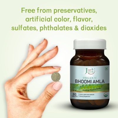 Bhoomi Amla Tablets - 600mg, 60 tablets-5