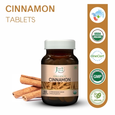 Cinnamon Tablets - 600mg, 60 tablets-2