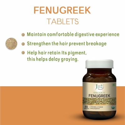 Fenugreek Tablets - 600mg, 60 tablets-4