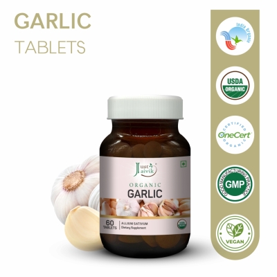 Garlic Tablets - 600mg, 60 tablets-2