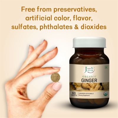 Ginger Tablets - 600mg, 60 tablets-5