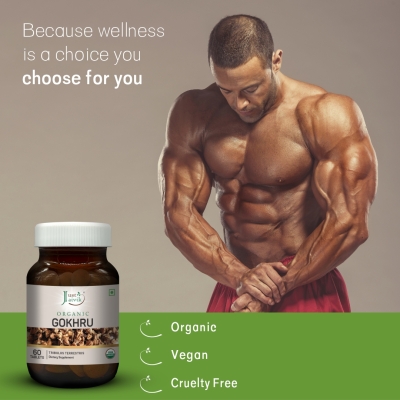 Gokhru Tablets - 600mg, 60 tablets-3