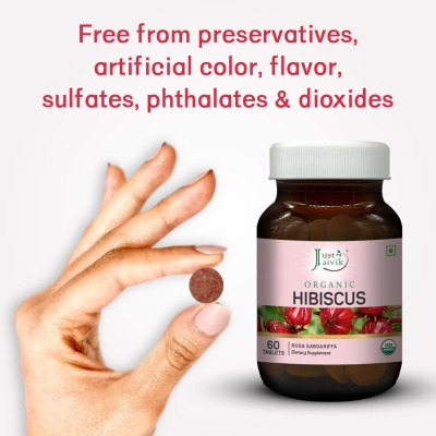 Hibiscus Tablets - 600mg, 60 tablets-5