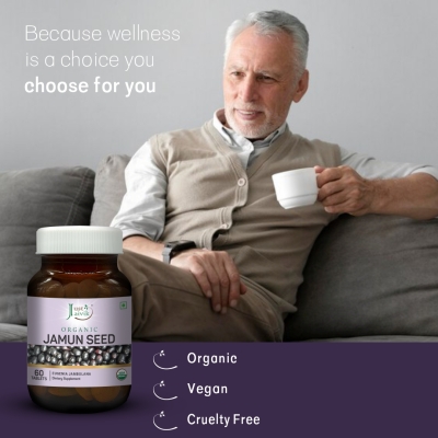 Jamun Seed Tablets - 600mg, 60 tablets-3