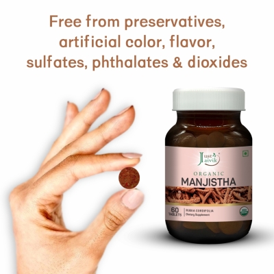 Manjistha Tablets - 600mg, 60 tablets-5