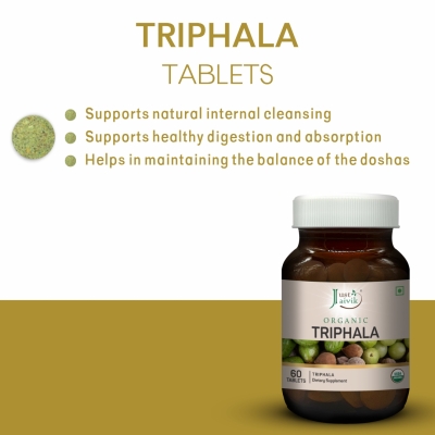 Triphala Tablets - 600mg, 60 tablets-4