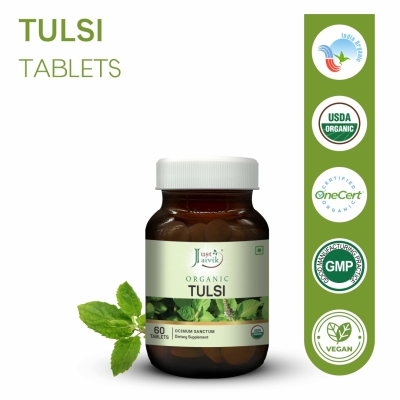 Tulsi Tablets - 600mg, 60 tablets-2