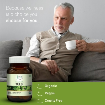 Tulsi Tablets - 600mg, 60 tablets-3