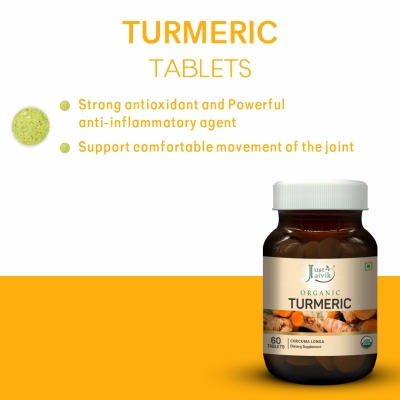 Turmeric Tablets - 600mg, 60 tablets-4