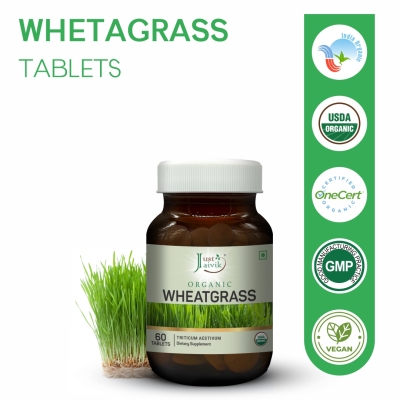 wheatgrass Tablets - 600mg, 60 tablets-2