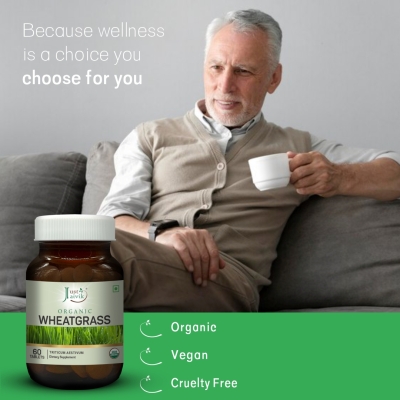 wheatgrass Tablets - 600mg, 60 tablets-3