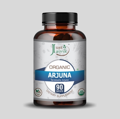 Arjuna Caplets - 750mg, 90 counts-3