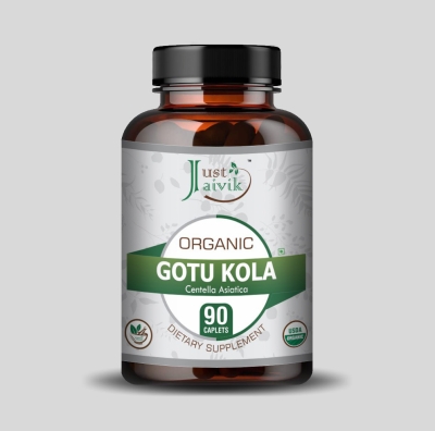 Gotu Kola Caplets - 750mg, 90 counts-3