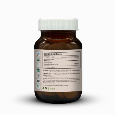 Triphala Tablets - 600mg, 60 tablets-6
